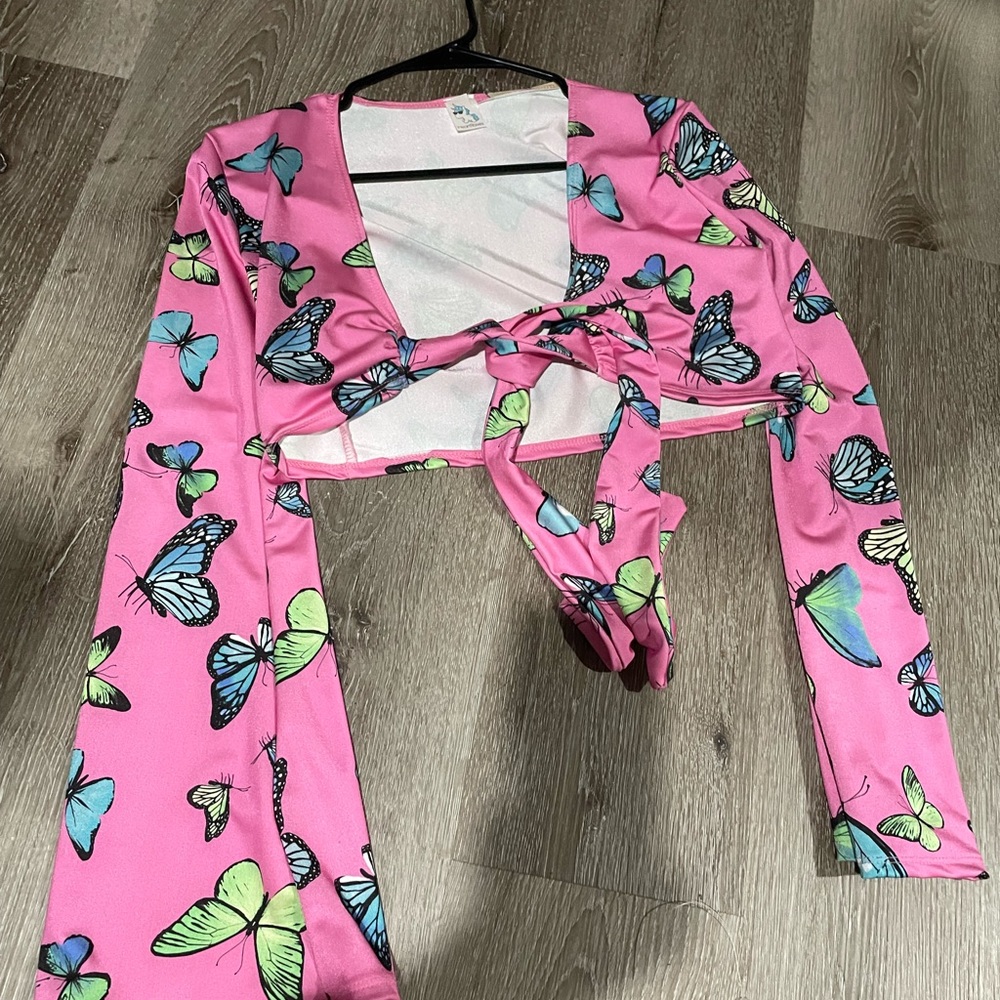 IHR tie front top